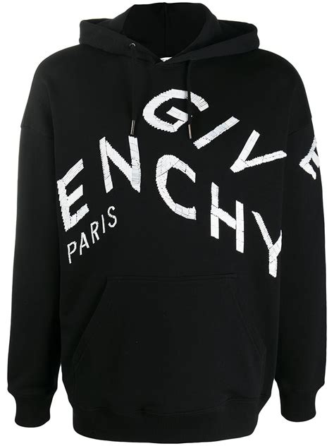 givenchy refracted embroidered hoodie.